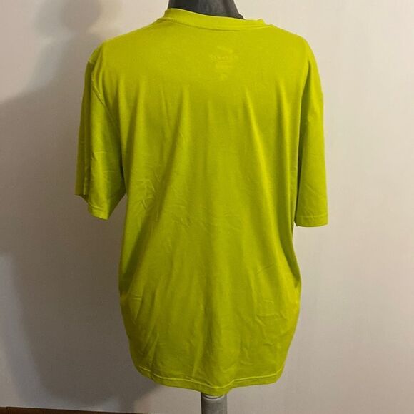 Nike Dri Fit Lime green T-shirt, size Large - Picture 2 of 3